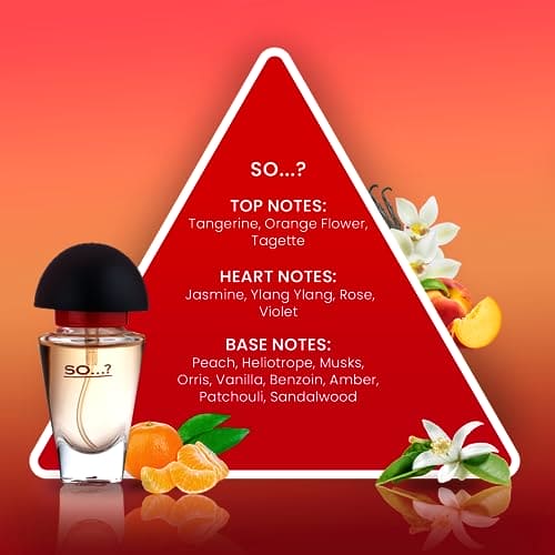 So…? Trio Three For Me Womens Eau de Toilette Perfume Gift Set, Travel Size Perfume for Women (3x15ml)