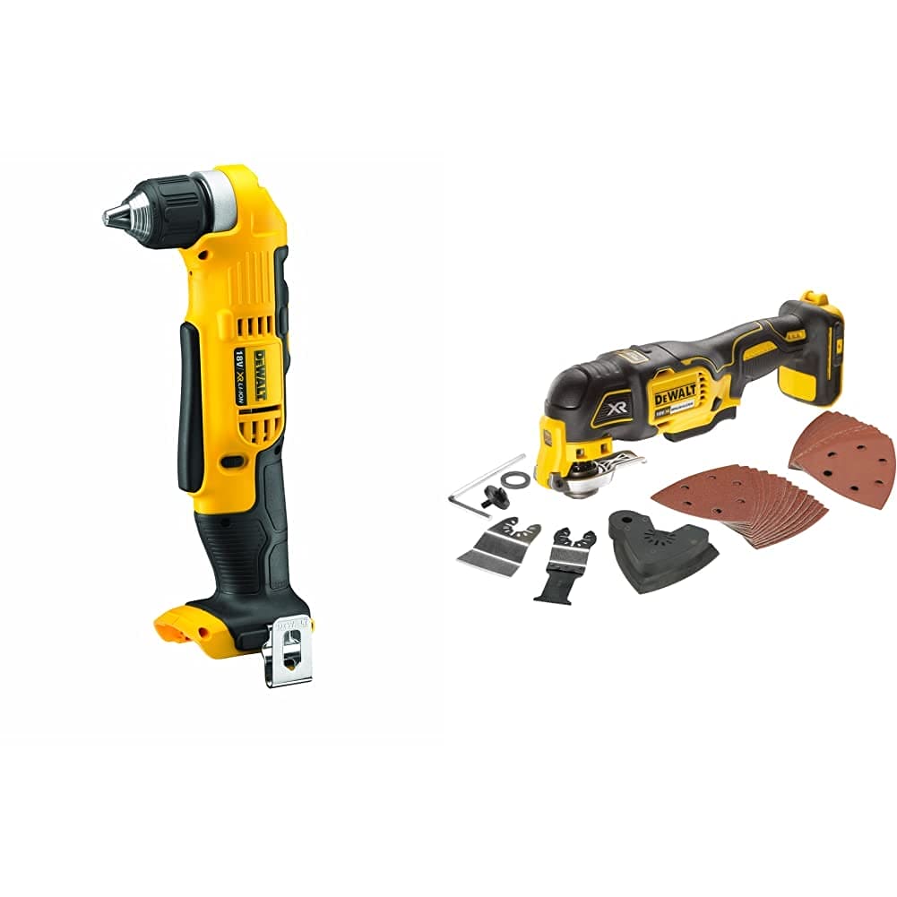 DeWalt DCD740N-XJ Cordless 2-Speed Angle Drill - 18V XR Lithium-Ion - Bare Unit