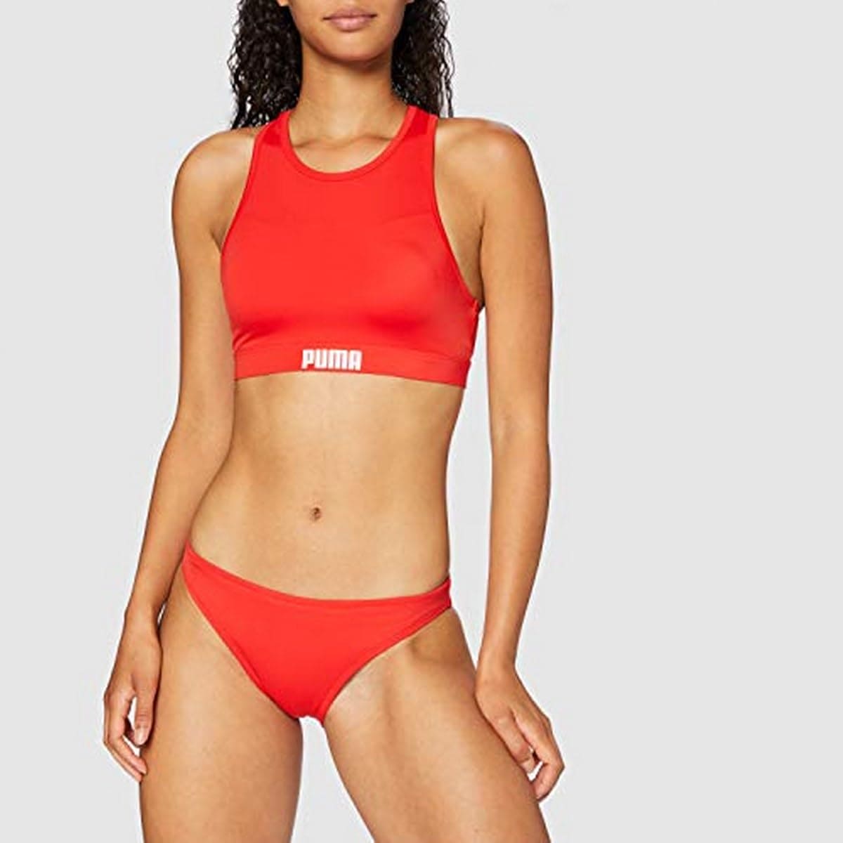 PUMA Women's Racerback Swimwear Bikini top