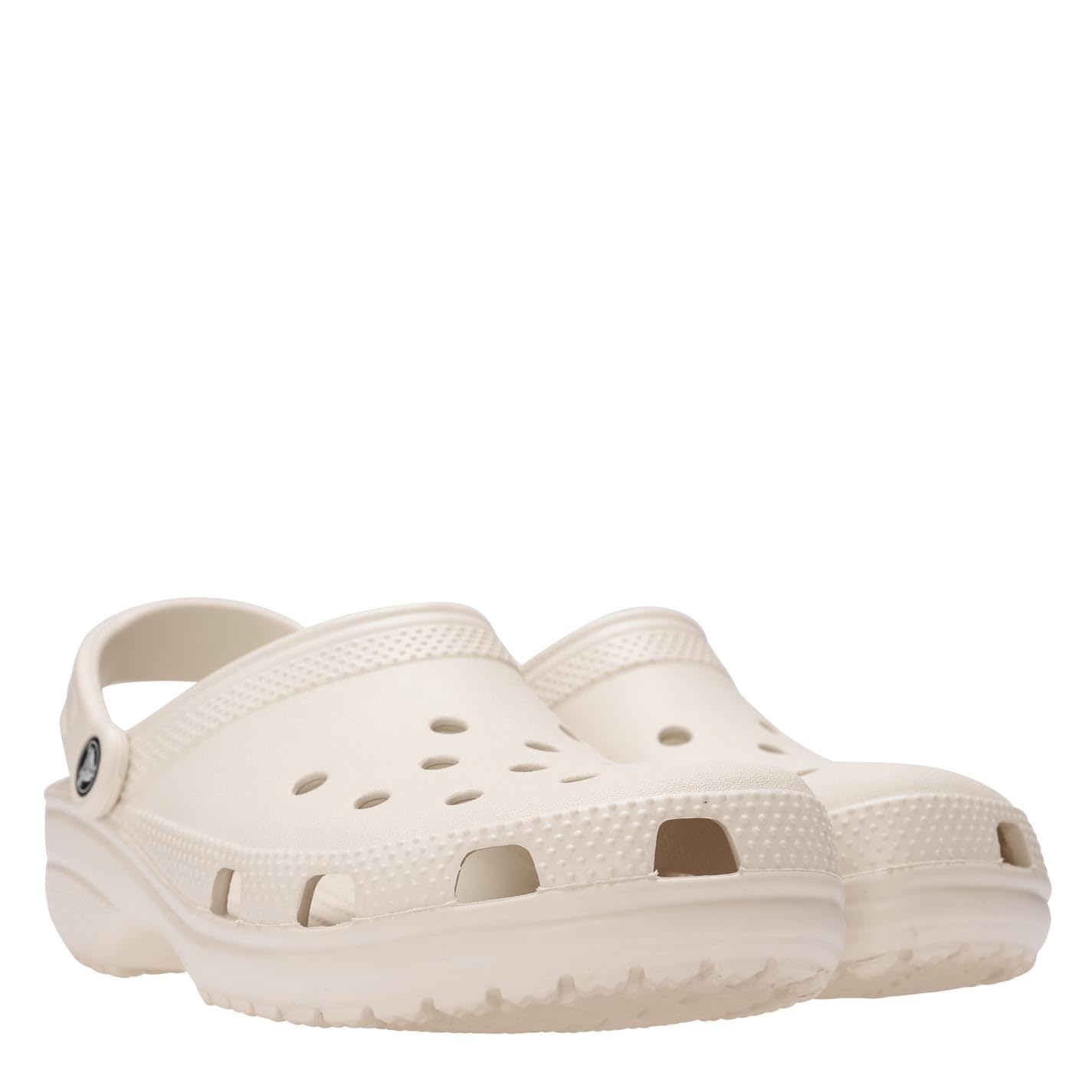 Crocs Unisex Classic Clogs (Best Sellers) Clogs , Bone,6 UK Men/ 7 UK Women