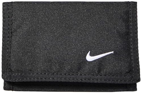 Nike Men Tri-Fold Wallet Wallet - Black/White, One Size