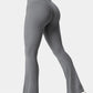 ZAAYO Flare Leggings for Women High Waisted Tummy Control Bootcut Workout Leggings Yoga Pants for Gym Casual Work