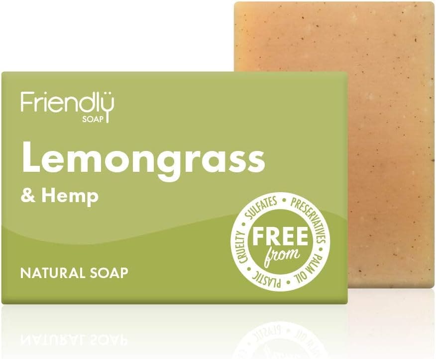 Friendly Soap Handmade Natural Tea Tree & Turmeric Soap - Silky, Therapeutic, Antibacterial 95g