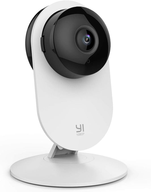 YI Smart Security Camera 1080p, Indoor Wifi Home Camera with AI Human detection, Night vision, Activity alerts for home, pet, nanny monitor, Cloud and micro SD card storage, Works with Alexa(2pcs)