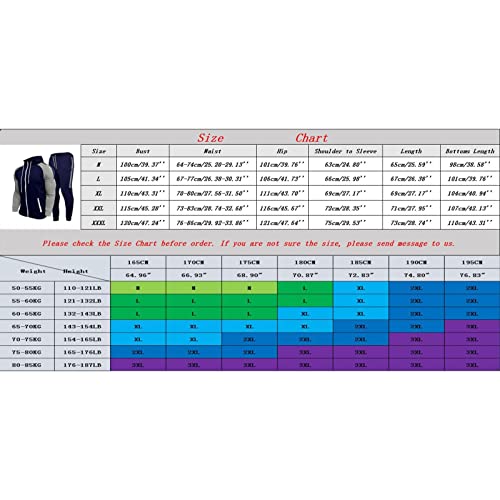 iTNHFP Mens Everyday Essential Basic Hoodie & Jogger Set Classic-Fit Men Tracksuit Set Winter Mature Workout Sets soild Breathable Party Birthday Men's Clothing