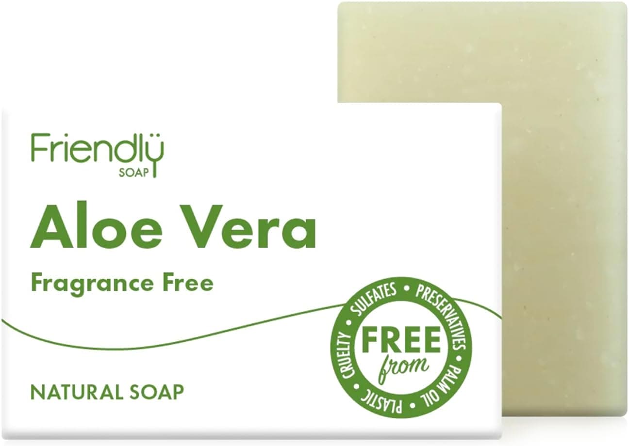 Friendly Soap Handmade Natural Tea Tree & Turmeric Soap - Silky, Therapeutic, Antibacterial 95g