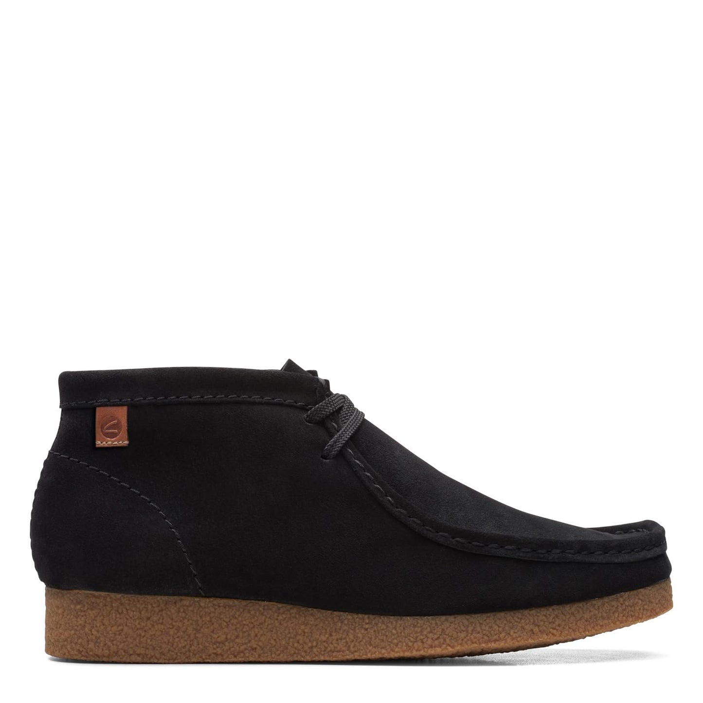 Clarks Shacre Wallabee Boot, mens Chukka, Dark Sand Suede, 8 UK (42 EU)