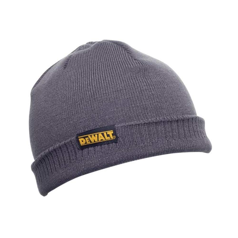 Knitted Beanie Hat - Grey