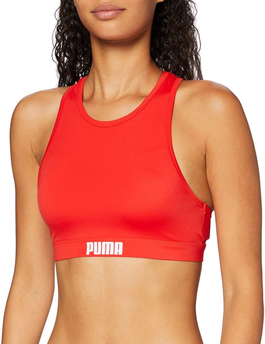 PUMA Women's Racerback Swimwear Bikini top