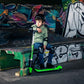 Xootz Elements Electric Scooter | Kids Foldable Scooter, LED Light Up Wheel and Collapsible Handlebars, Age 6+, Multiple Colours