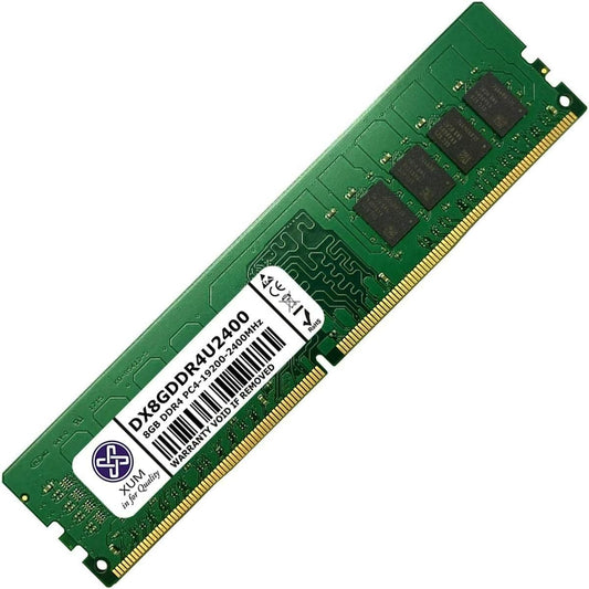 XUM 4GB (1x4GB) DDR4 2400MHz PC4-19200 Non-ECC Unbuffered 1.2V CL17 288 Pin DIMM Desktop Computer PC Memory RAM