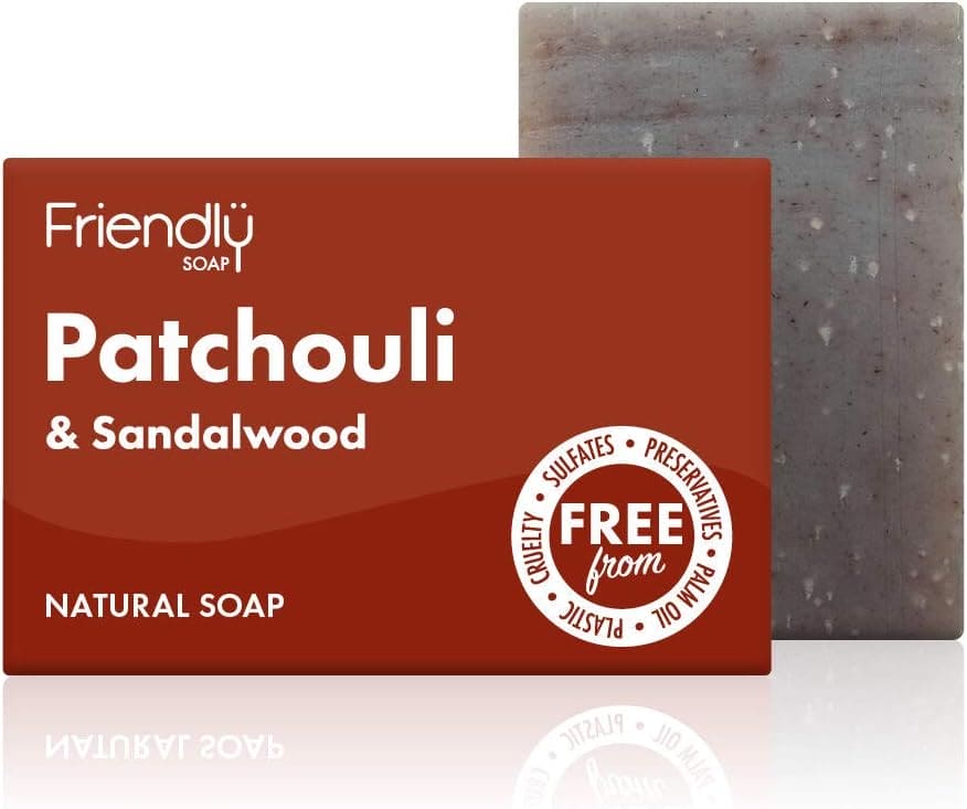 Friendly Soap Handmade Natural Tea Tree & Turmeric Soap - Silky, Therapeutic, Antibacterial 95g