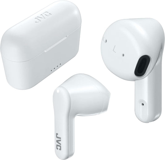 JVC Earbuds HA-A3T Headphones HAA-3TWU (Wireless In-Ear White)