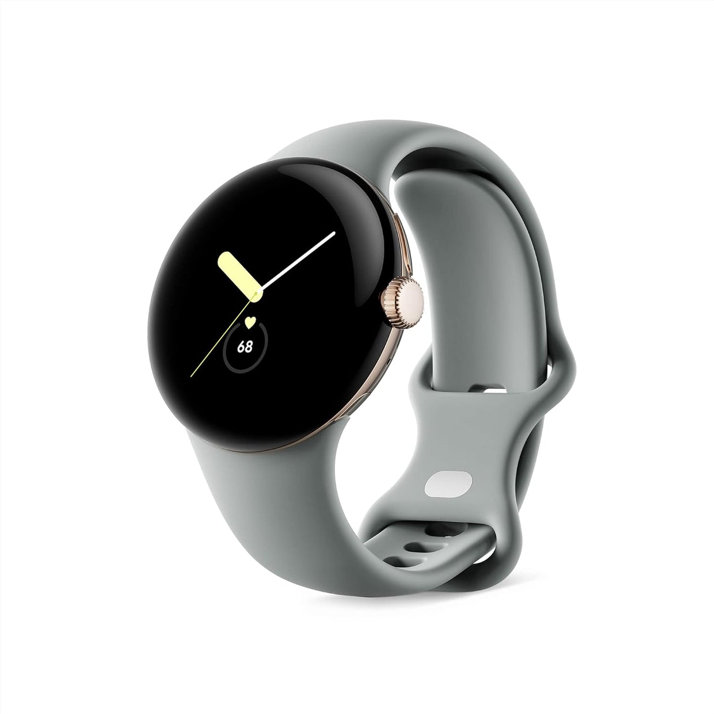 Google Smartwatch, USB, Black with Obsidian Strap, One Size