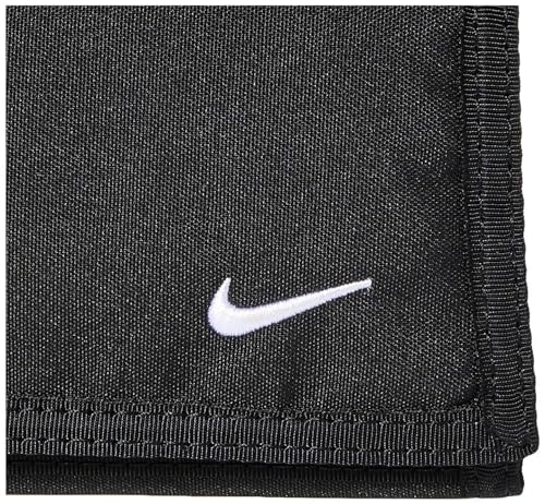 Nike Men Tri-Fold Wallet Wallet - Black/White, One Size