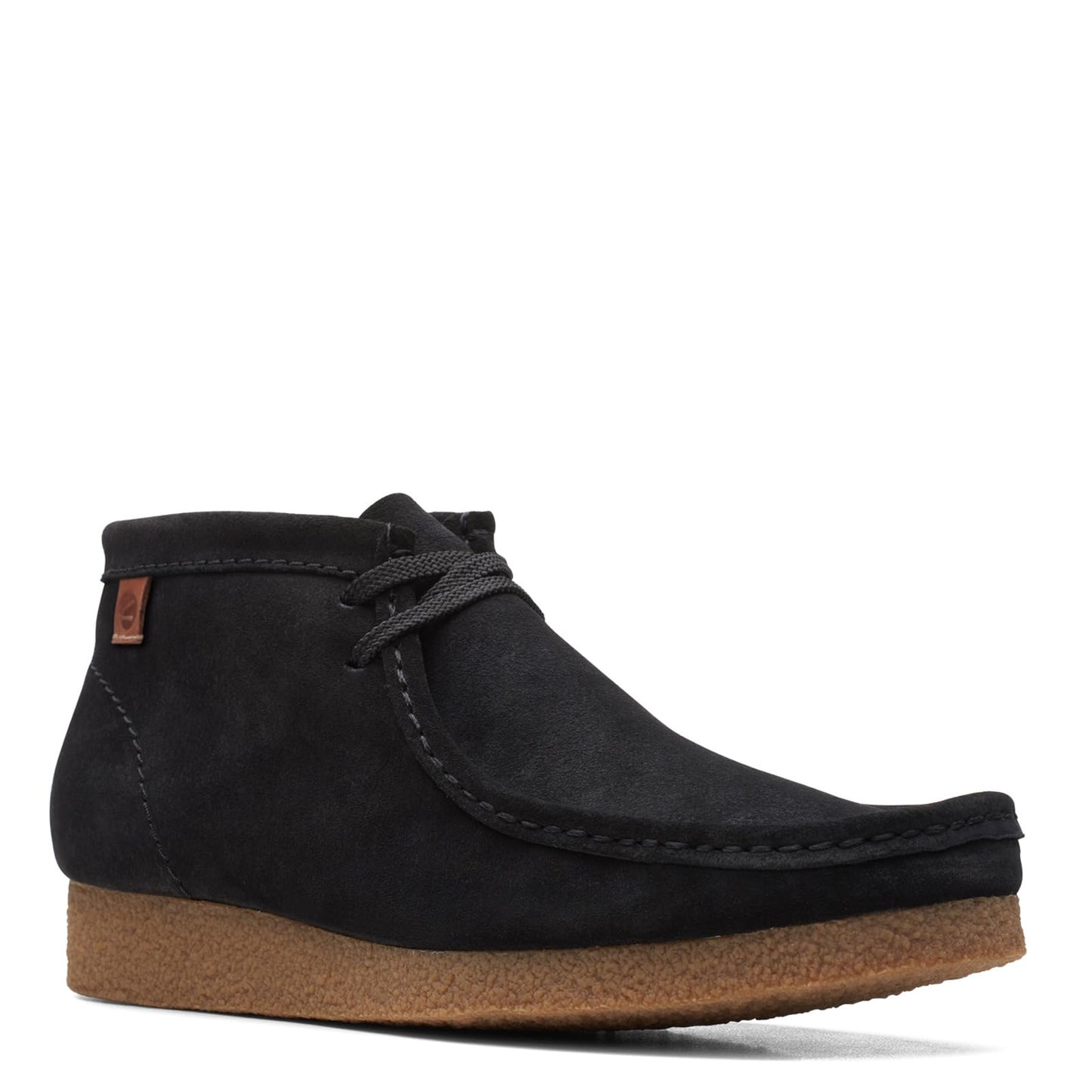 Clarks Shacre Wallabee Boot, mens Chukka, Dark Sand Suede, 8 UK (42 EU)