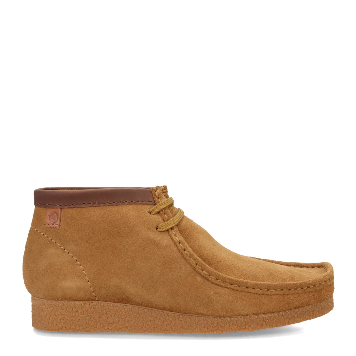 Clarks Shacre Wallabee Boot, mens Chukka, Dark Sand Suede, 8 UK (42 EU)