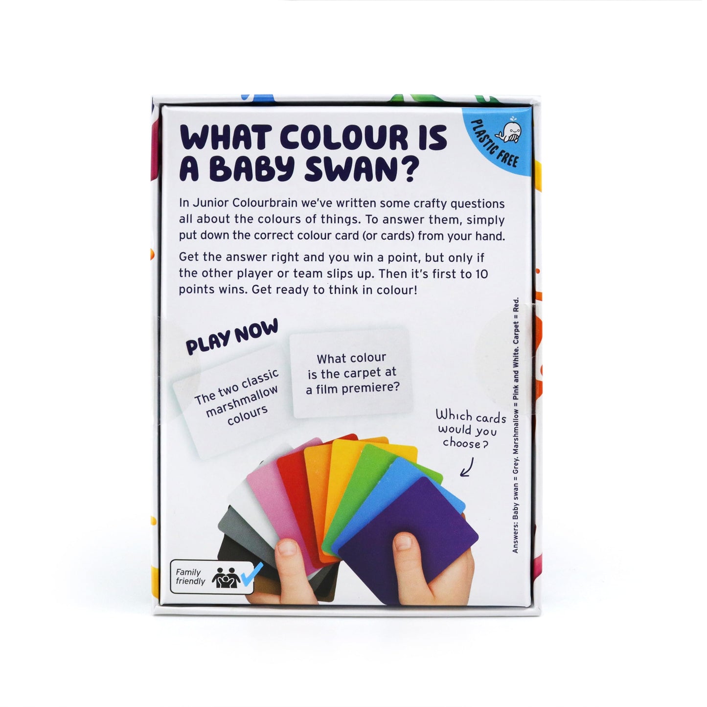 Junior Colourbrain Board Game: Ultimate Game for Families Fun for Kids and Adults Multicoloured, Fun Board Game for Christmas, Great