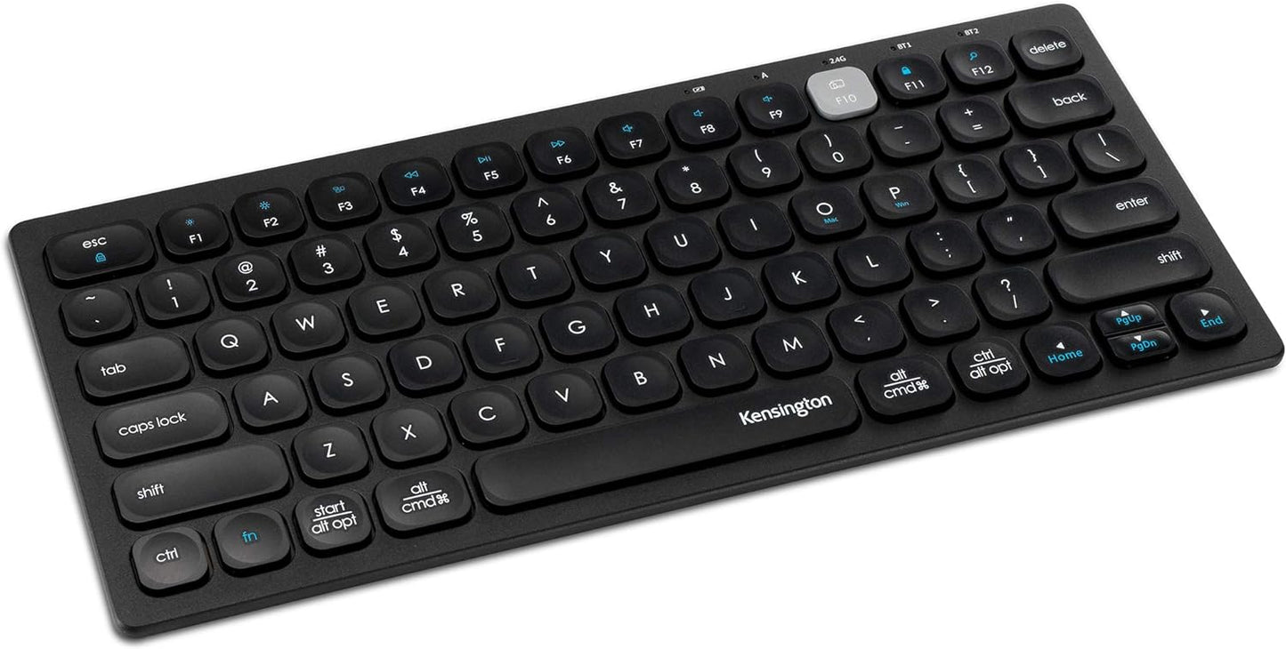 Kensington- wired keyboard for PC, Laptop, Desktop, Computer, notebook. USB Keyboard compatible with Dell, Acer, HP, Samsung and more, with UK layout - Black (1500109)