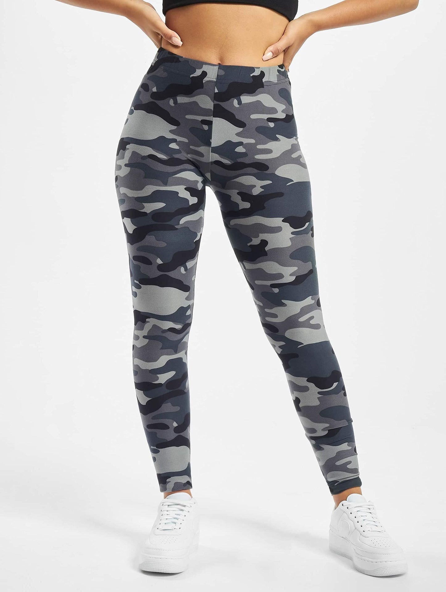 Urban Classics Ladies - CAMO Army Tarn Stretch Leggings