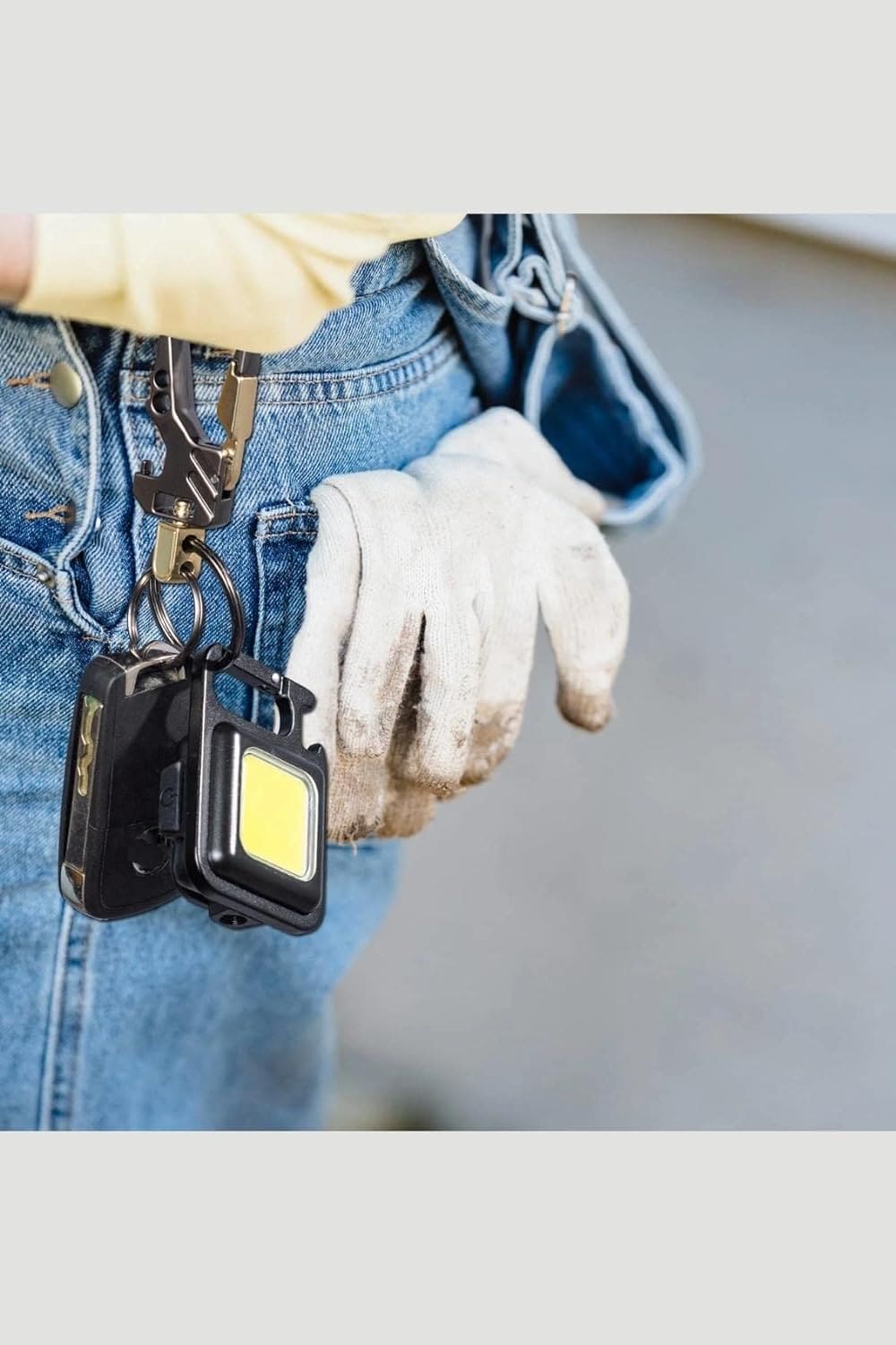 Spanner In The Works® | COB Keychain Work Light | 1000 Lumens | LED Keyring Torch | Super Bright (1)