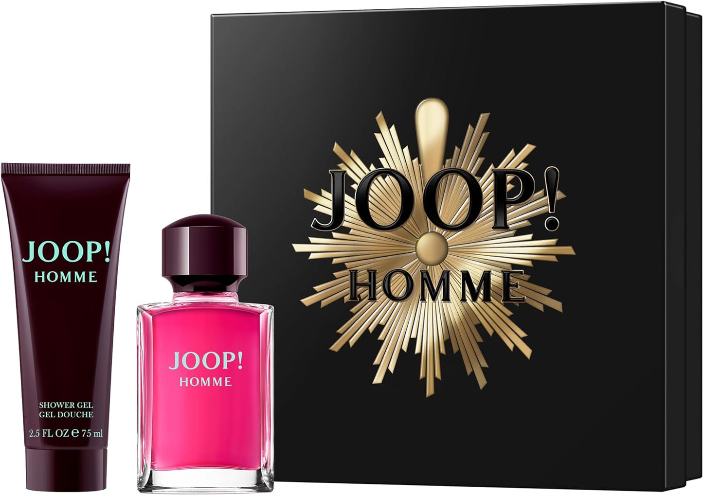 JOOP! Men's 2-Piece Homme Eau de Toilette Festive Gift Set including an Eau de Toilette 75 ml and Shower Gel 75 ml