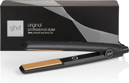 ghd Original - Hair Straightener, Iconic Ceramic Floating Plates with Smooth Gloss Coating for Lasting Results with No Extreme Heat, 30 Second Heat Up Time