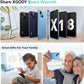 Xgody X18 Mobile Phones, Smartphone 6.3 Inch IPS Screen, 4G Android 10 OS Dual SIM Cheap Phone, Quad Core 2GB+16GB, 8MP+5MP Camera, 4000mAh Battery, GPS Face ID Smart Phone(Dark Purple)