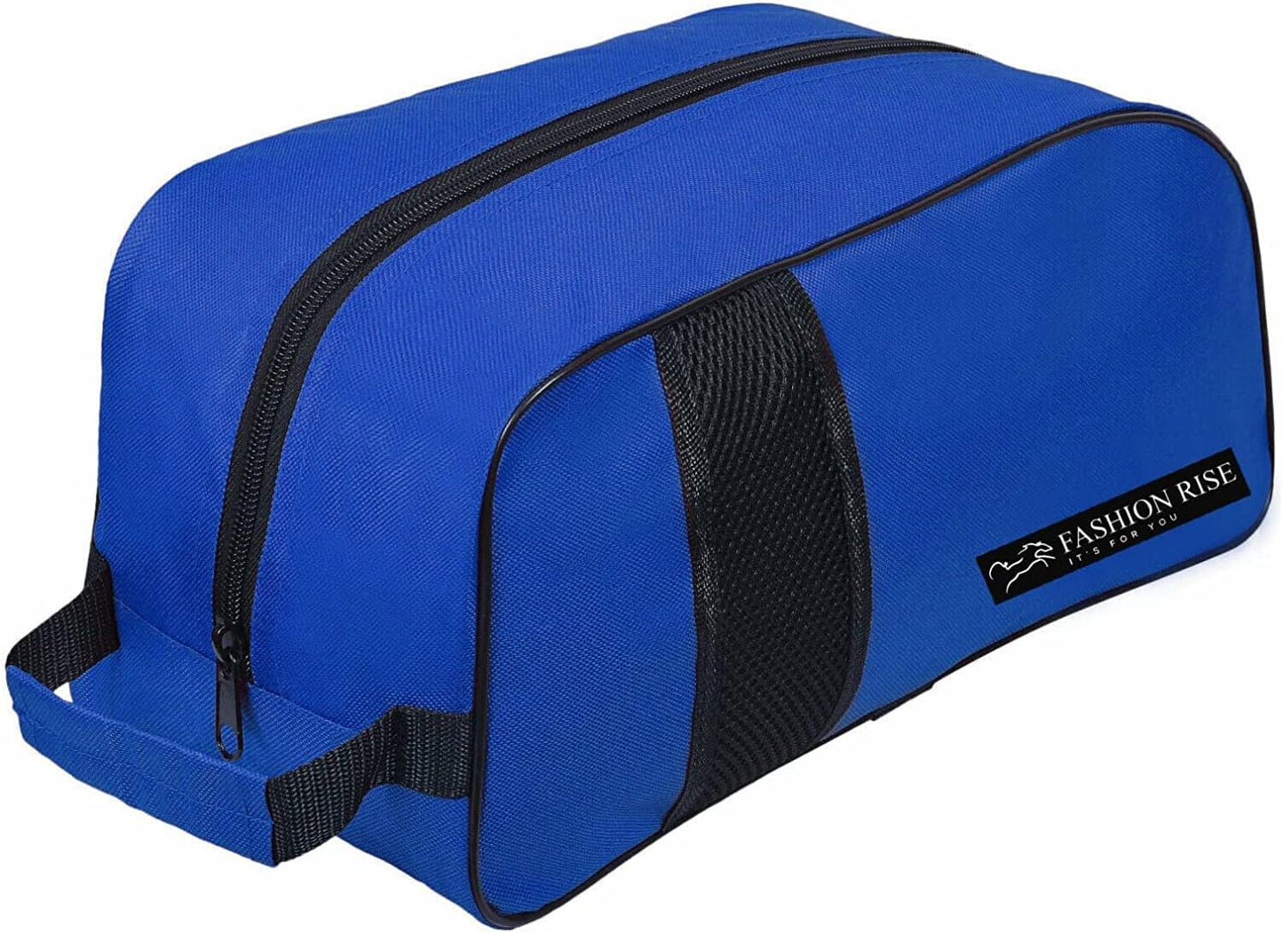 Waterproof Sports Boot/Shoe/Travel Bag for Football Cricket Rugby Golf Toiletry School Gym for Boy/Girl Men/Women (Blue)