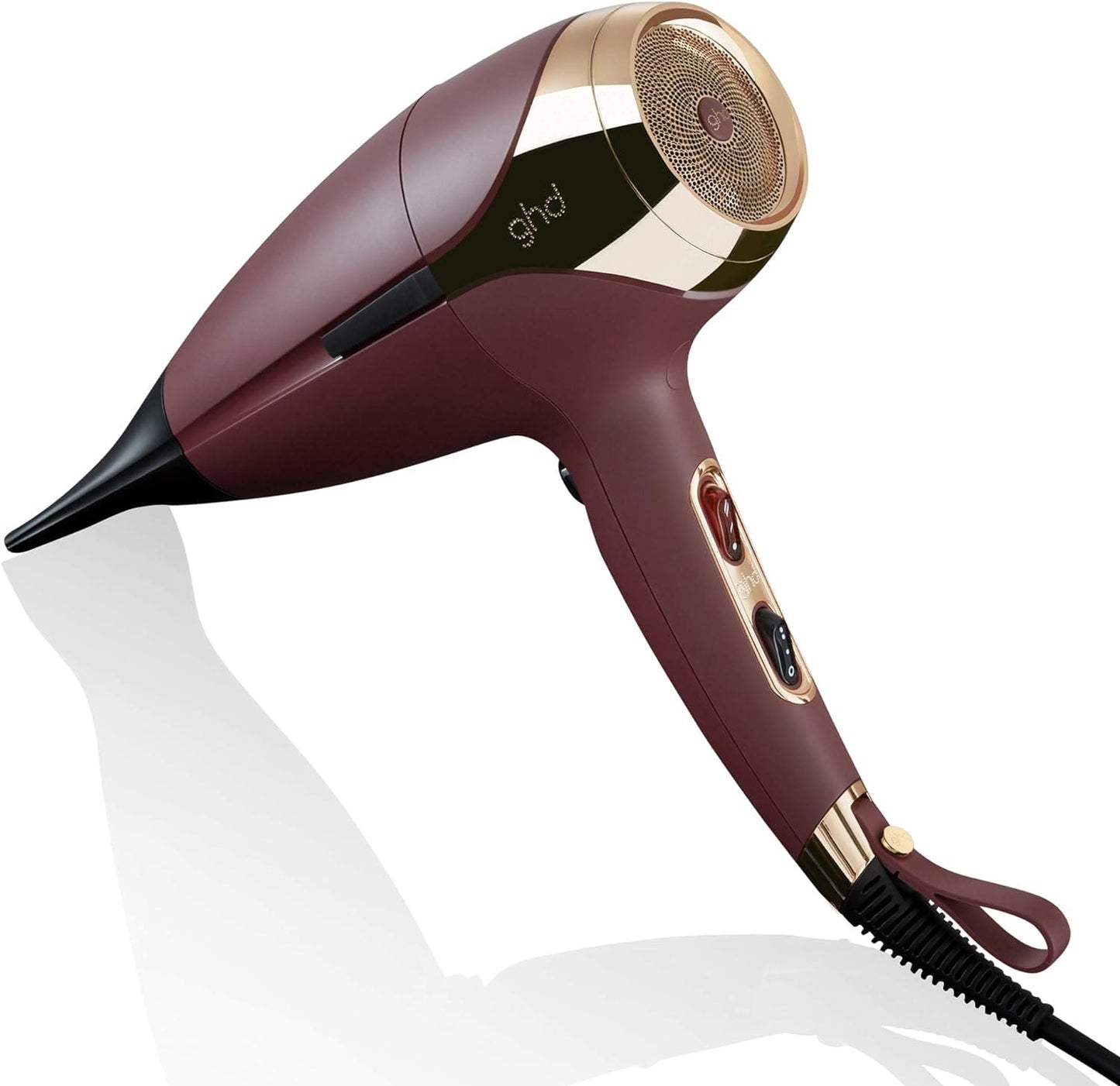 ghd Helios Hair Dryer - Navy, Professional Hairdryer, Powerful Airflow, Style with Speed and Control, 30% More Shine