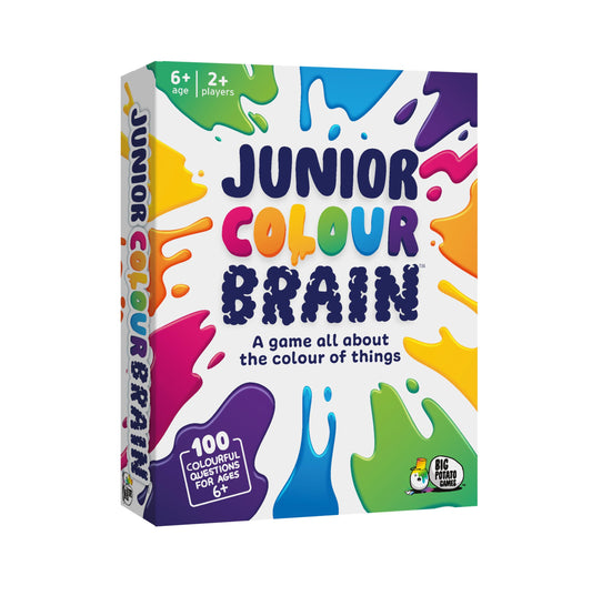 Junior Colourbrain Board Game: Ultimate Game for Families Fun for Kids and Adults Multicoloured, Fun Board Game for Christmas, Great