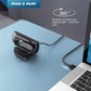 Webcam for PC with Microphone - 1080P FHD Webcam with Privacy Cover & Webcam Mounts, Plug and Play USB Web Camera for Desktop & Laptop Conference, Zoom, Skype, Facetime, Windows, Linux, and macOS