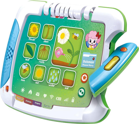 LeapFrog 2-in-1 Touch & Learn Tablet, Kids Two-Sided Tablet, Electronic Toy with Stories and Activities, Educational Play for Children Aged 2 Years +,Multicolor,22.1 x 28.5 x 33.5 cm