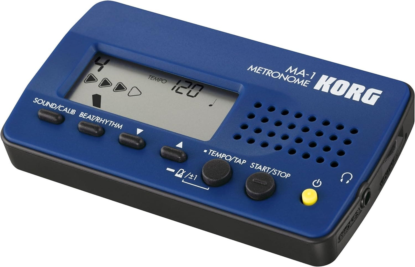 Korg - MA2-BLBK LCD Pocket Digital Metronome - Black & Blue