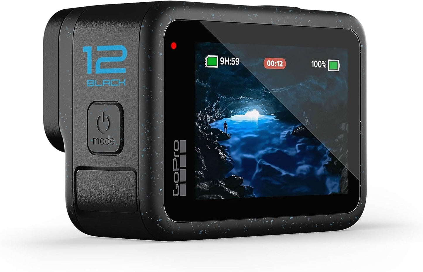 GoPro HERO12 Black - Waterproof Action Camera with 5.3K60 Ultra HD Video, 27MP Photos, HDR, 1/1.9" Image Sensor, Live Streaming, Webcam, Stabilization