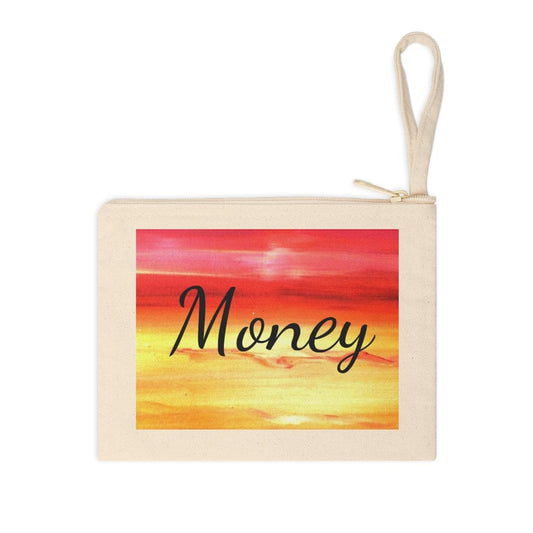 Sunset Cotton Zipper Pouch