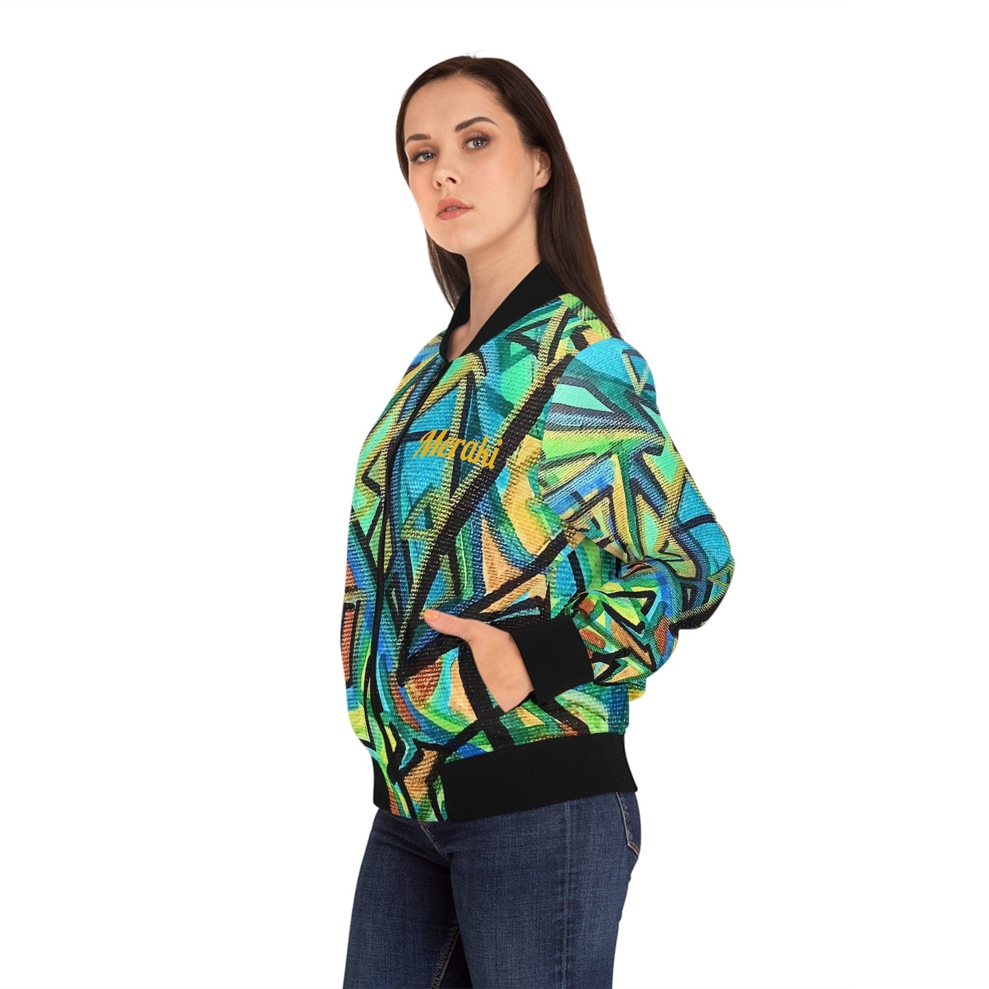 Women's Bomber Jacket (AOP)