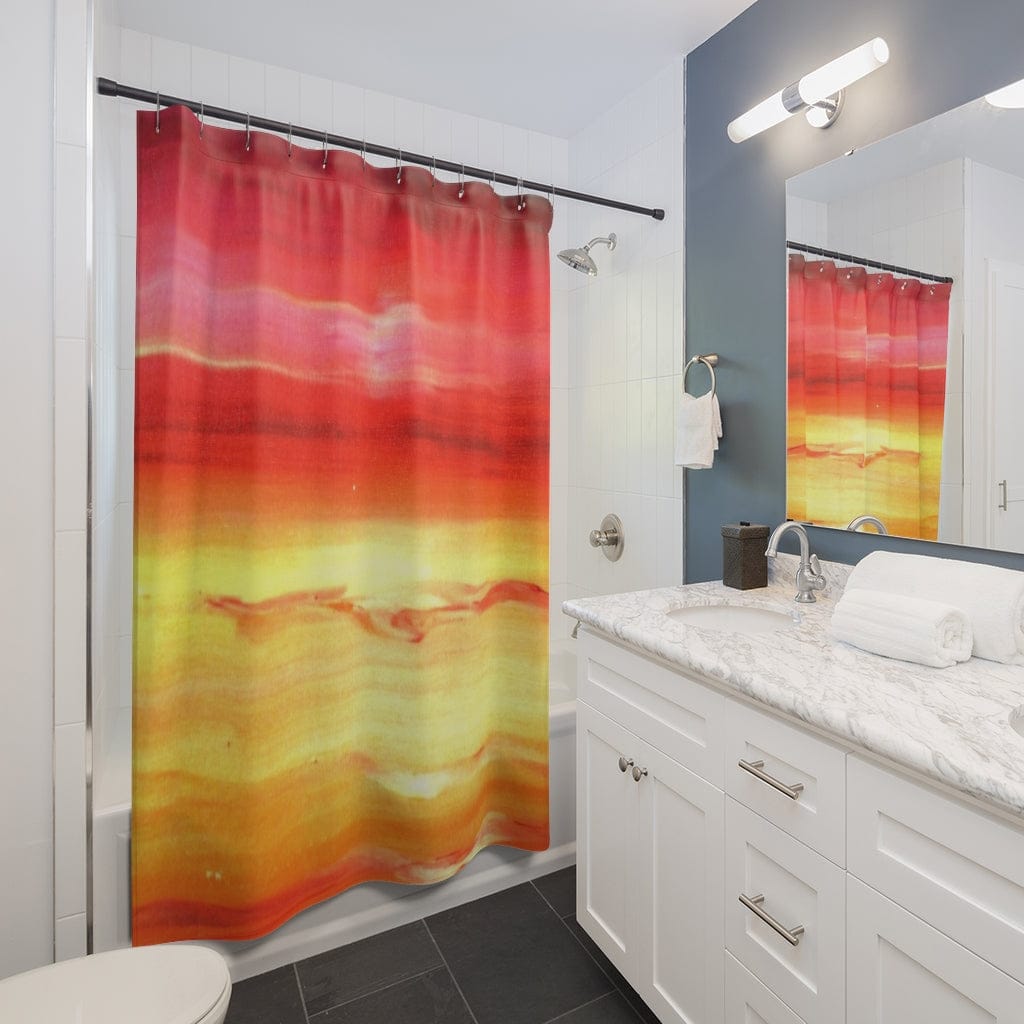 Sunset Shower Curtains