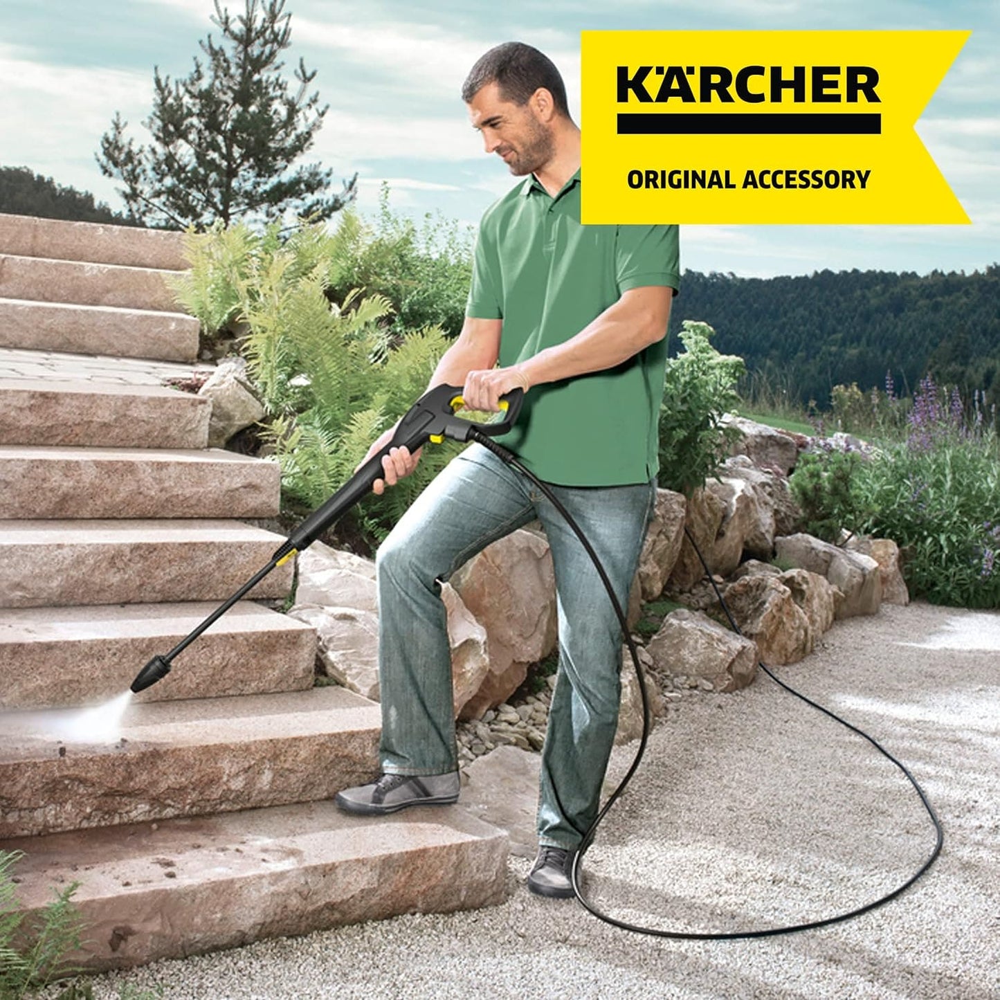 Kärcher 2.642-727.0 Full Control Dirt Blaster for K2-K3 - DB120, Black, L:468 x W:51 x H:51 (mm)