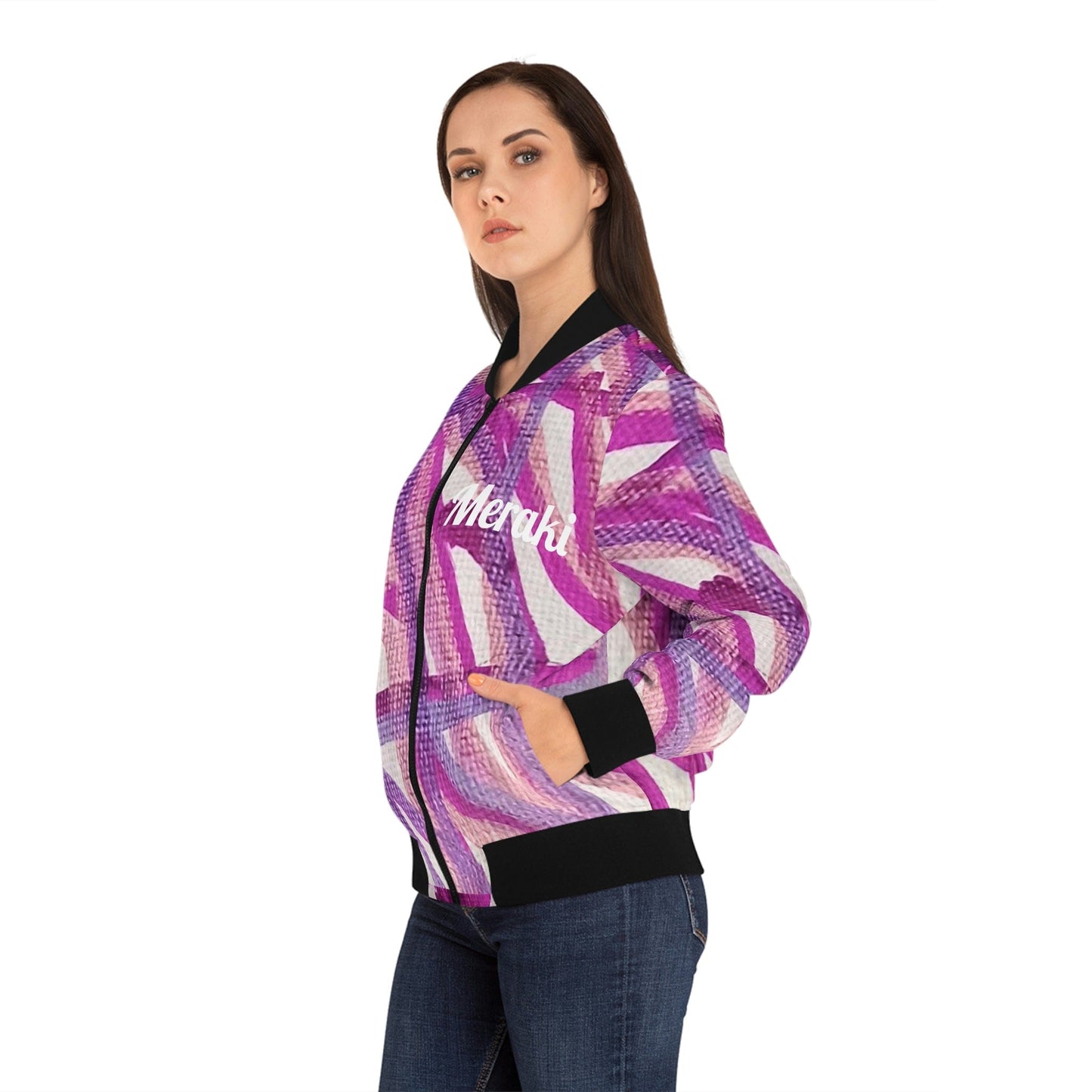 Meraki Women's Bomber Jacket